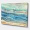 Designart - Ocean Mineral Waves - Nautical & Coastal Canvas Art